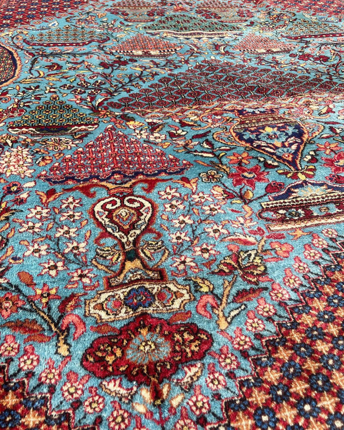 tehran persian rug provided by hadi maktabi gallery