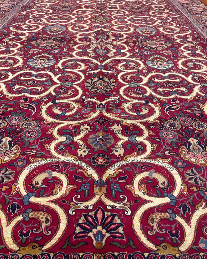 kashan persian rug provided by hadi maktabi gallery