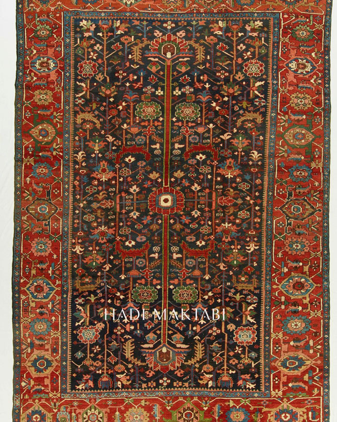 heriz persian rug provided by hadi maktabi gallery