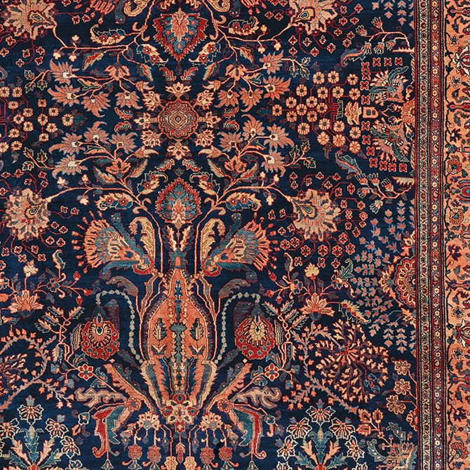 farahan persian rug provided by claremont rug company