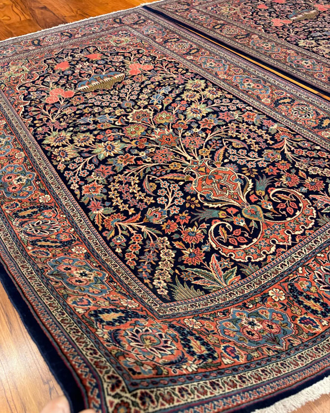 kashan persian rug provided by hadi maktabi gallery