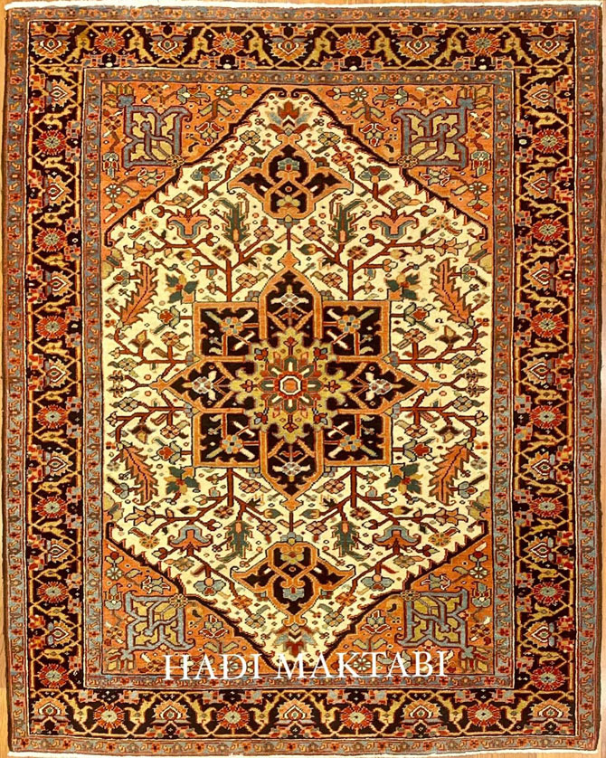 heriz persian rug provided by hadi maktabi gallery