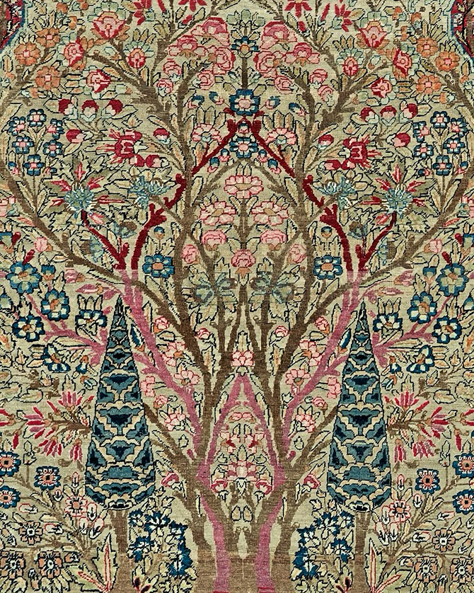 فرش دستباف عرضه شده توسط پرشن کارپت کالکشن