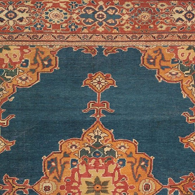 persian rug provided by claremont rug company