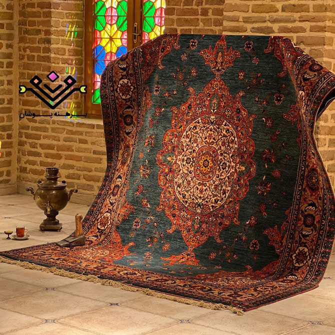 فرش دستباف عرضه شده توسط فرش برهنه پوشان