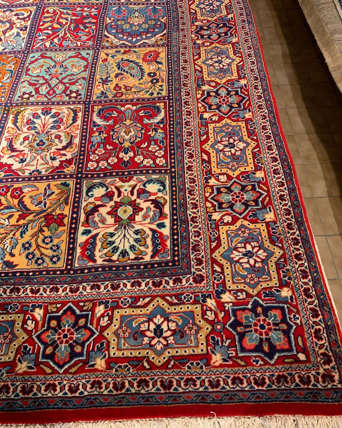 فرش دستباف عرضه شده توسط سورمه پارسی