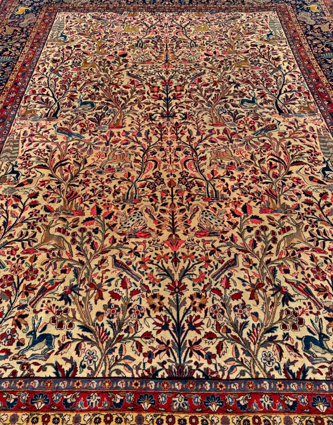 kashan persian rug provided by hadi maktabi gallery