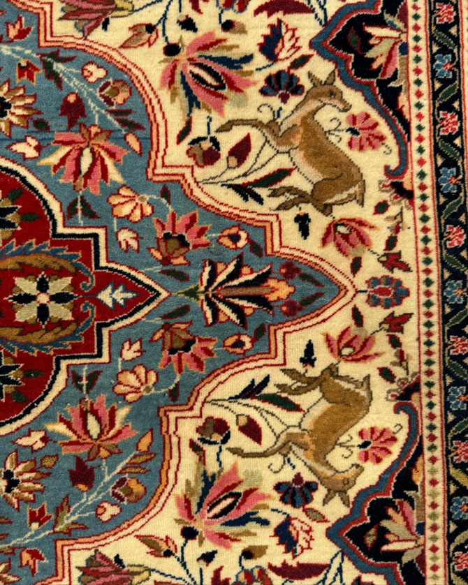 kashan persian rug provided by hadi maktabi gallery