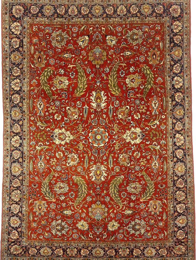 tehran persian rug provided by hadi maktabi gallery