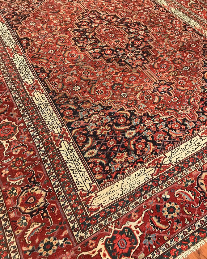 heriz persian rug provided by hadi maktabi gallery