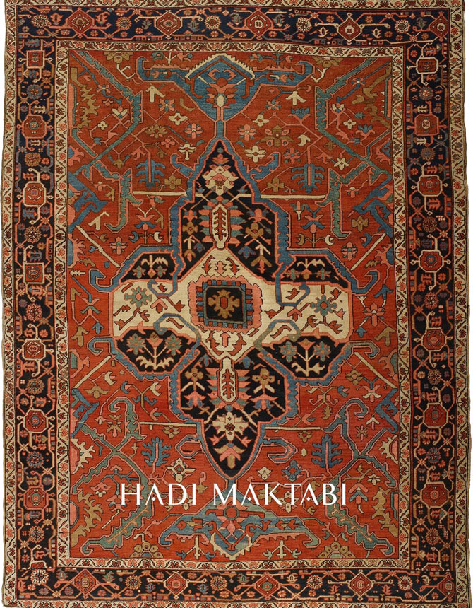 persian rug provided by hadi maktabi gallery