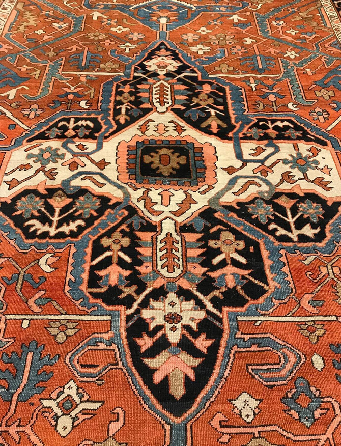 persian rug provided by hadi maktabi gallery