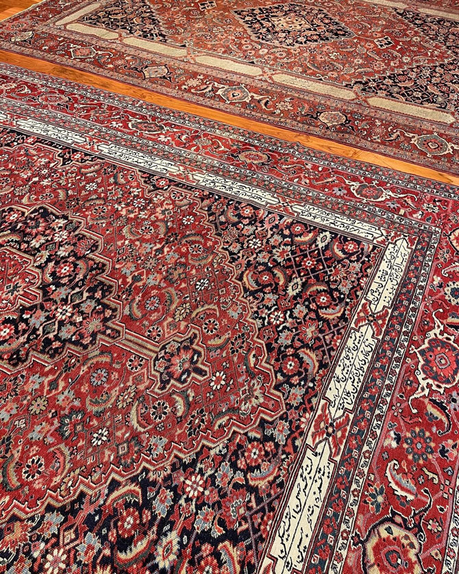 heriz persian rug provided by hadi maktabi gallery