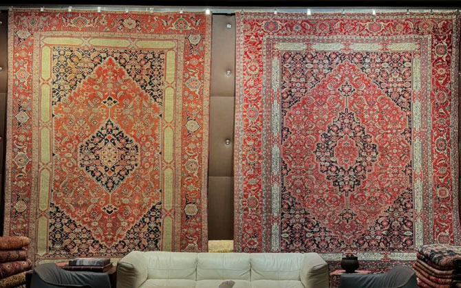 heriz persian rug provided by hadi maktabi gallery