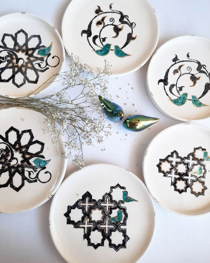 persian handicrafts provided by elham rafat panah art studio