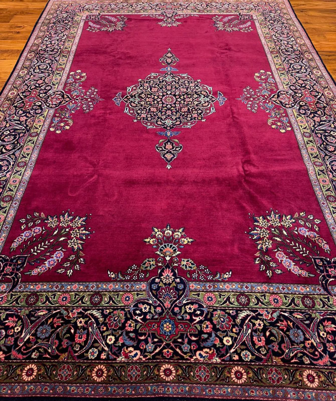 persian rug provided by hadi maktabi gallery