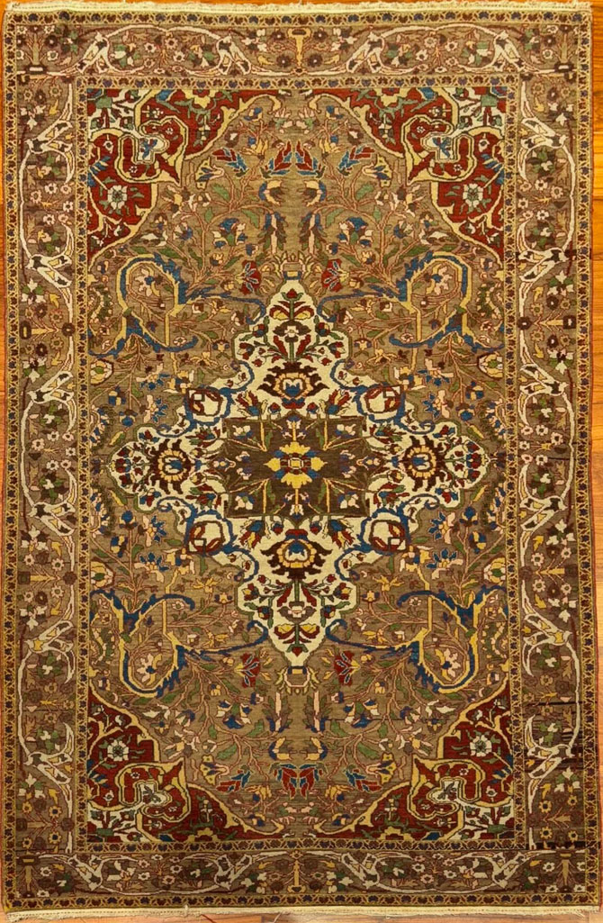 persian rug provided by hadi maktabi gallery