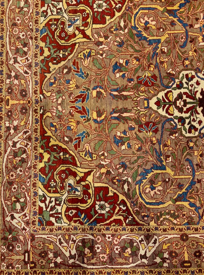 persian rug provided by hadi maktabi gallery