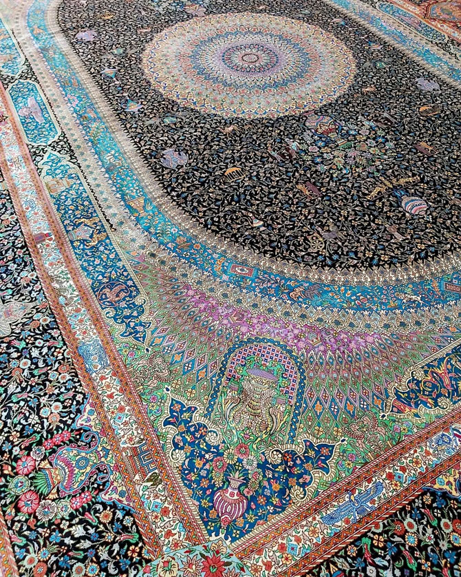 persian rug provided by najafzadeh persian silk rug