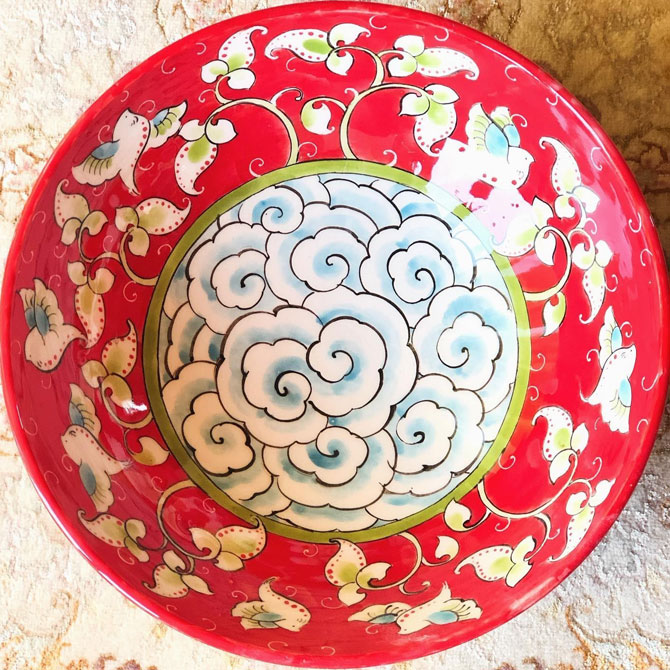 persian handicrafts provided by elnaz iranpak ceramic studio