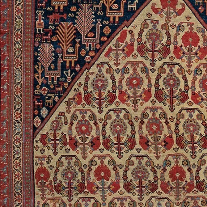 persian rug provided by claremont rug company