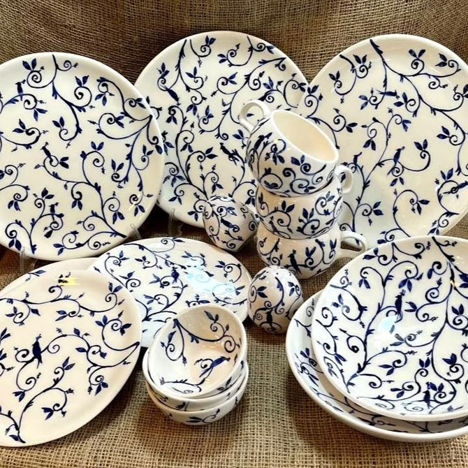 persian handicrafts provided by asal hadizadeh ceramic studio