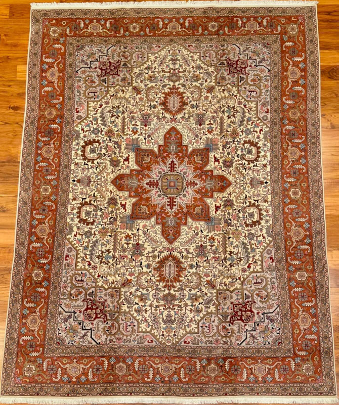 persian rug provided by hadi maktabi gallery