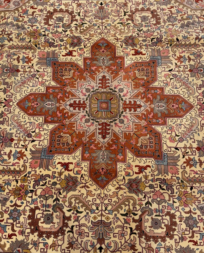 persian rug provided by hadi maktabi gallery