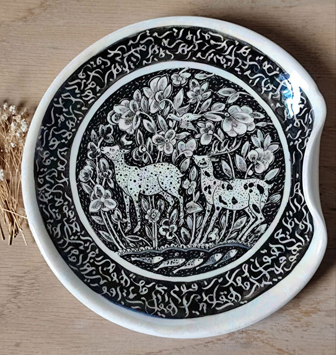 persian handicrafts provided by narin ceramic