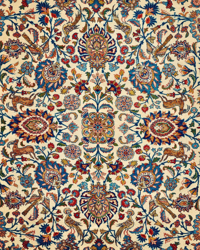 kashan persian rug provided by persian carpet collection