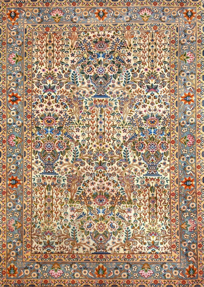 tabriz persian rug provided by carpet ship