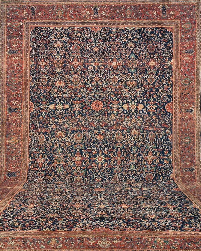 farahan persian rug provided by persian carpet collection