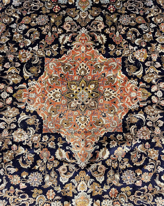 tehran persian rug provided by hadi maktabi gallery