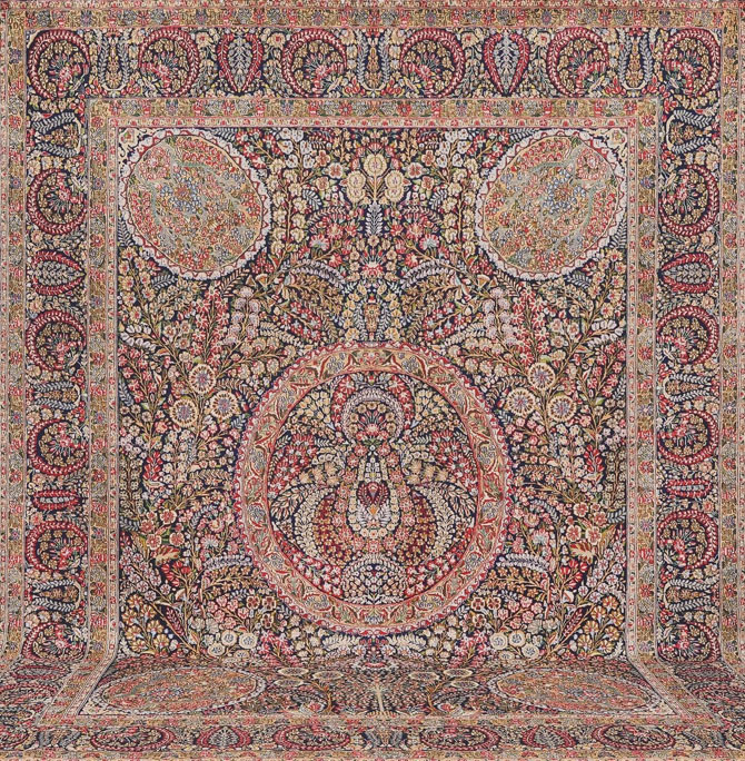 kerman persian rug provided by persian carpet collection