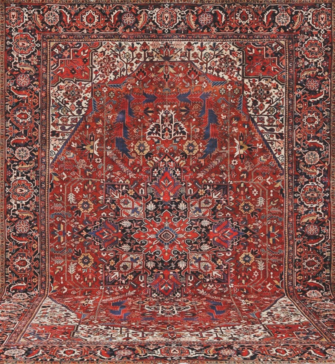 heriz persian rug provided by persian carpet collection