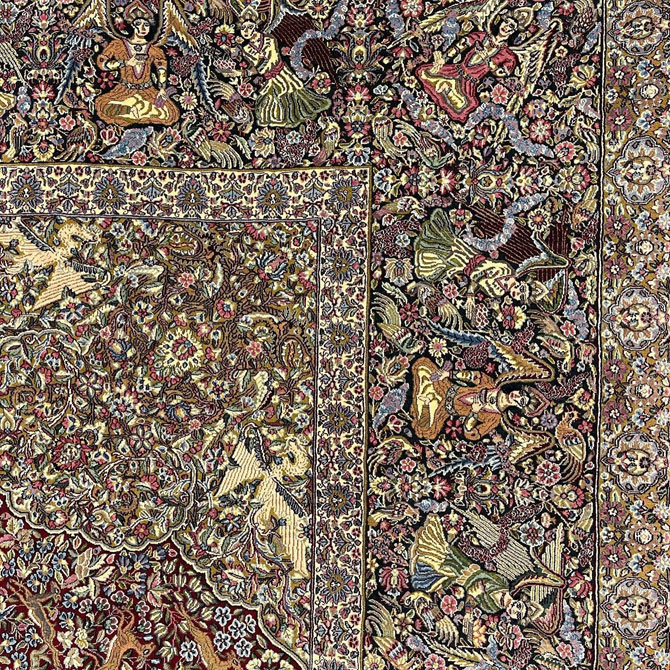 kerman persian rug provided by heravi carpet