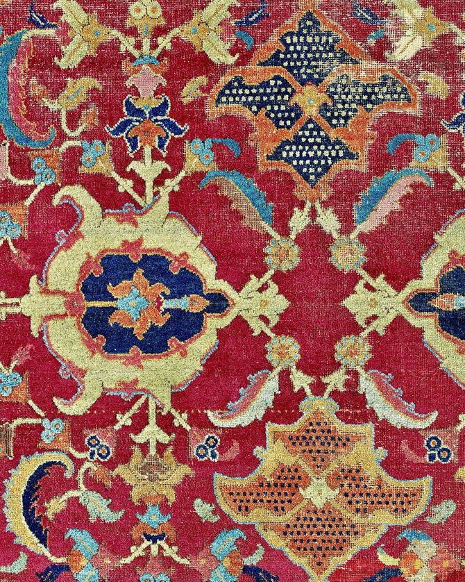 isfahan persian rug provided by persian carpet collection