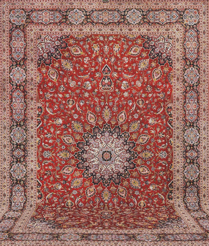 kashan persian rug provided by persian carpet collection