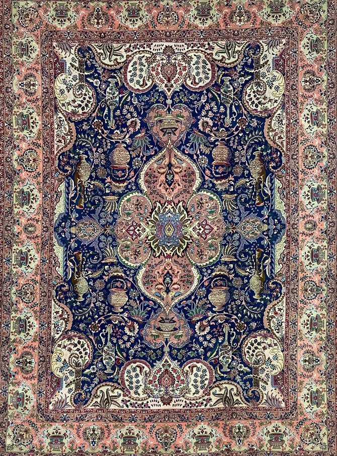 tabriz persian rug provided by hadi maktabi gallery